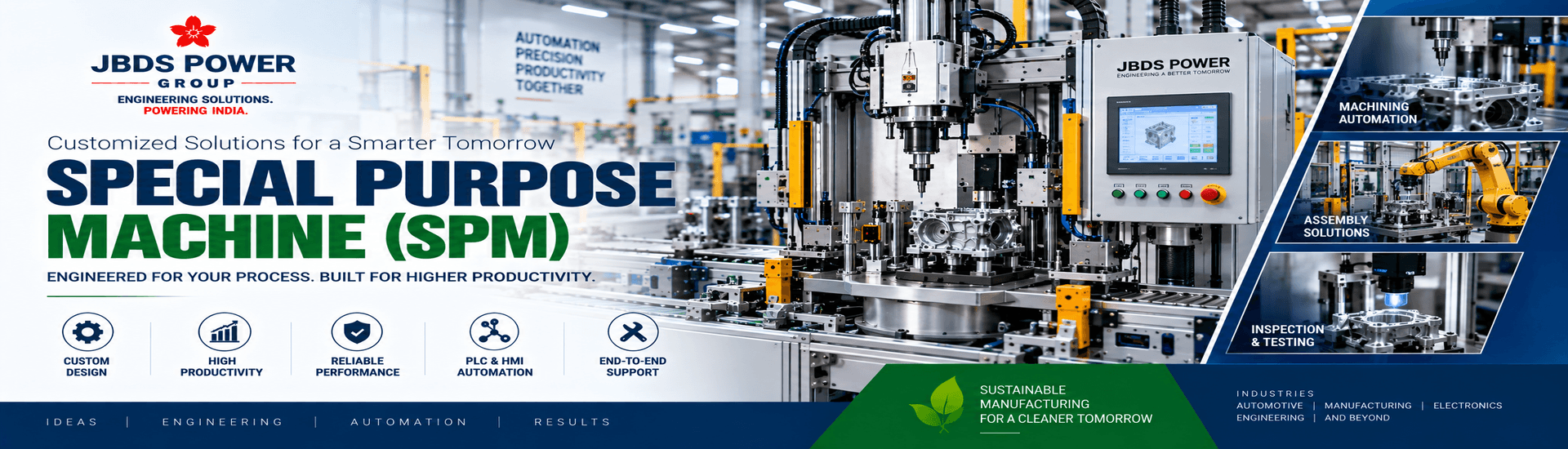 Special Purpose Machine (SPM): Types, Applications, Benefits & Selection Guide